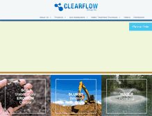 Tablet Screenshot of clearflowgroup.com